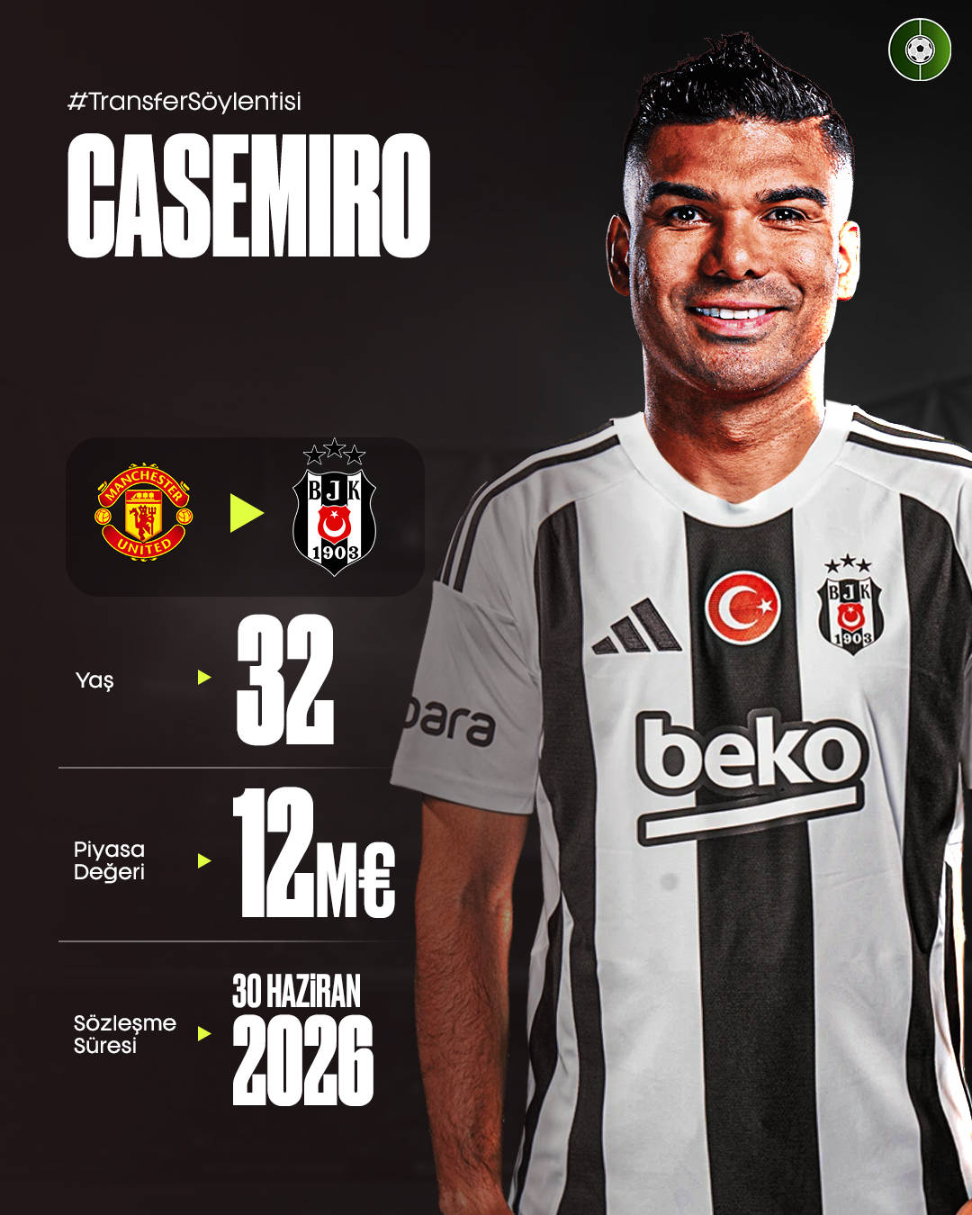 米兰体育-关于土耳其力克日本，卡塞米罗高光表现的信息